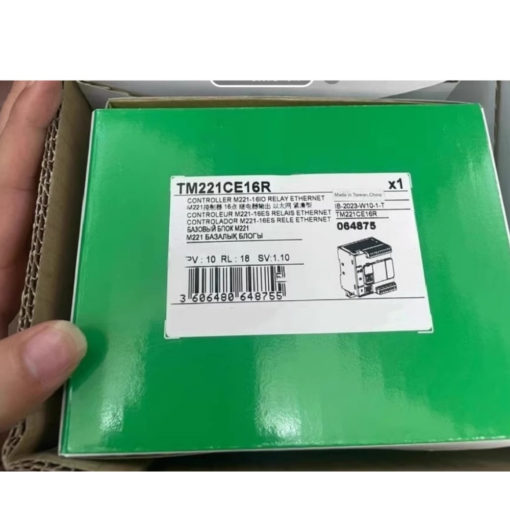 100% uhiuus, originaal ja originaal Schneider TM221CE16R Sagedusmuundurid, kaitselülitid, kontaktorid, kaitseseadmed