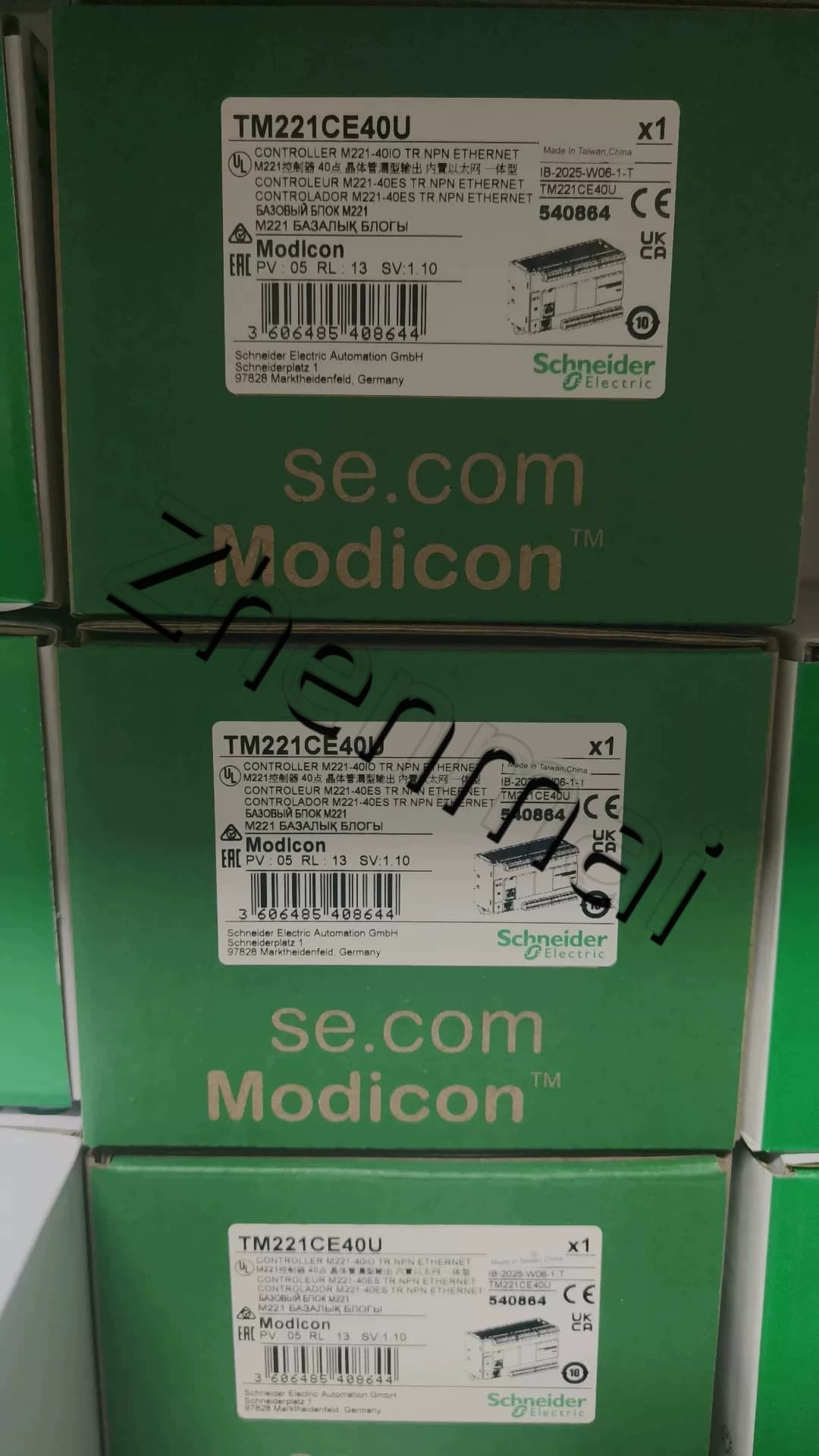 100% uhiuus, originaal ja originaal Schneider TM221CE40U Sagedusmuundurid, kaitselülitid, kontaktorid, kaitseseadmed