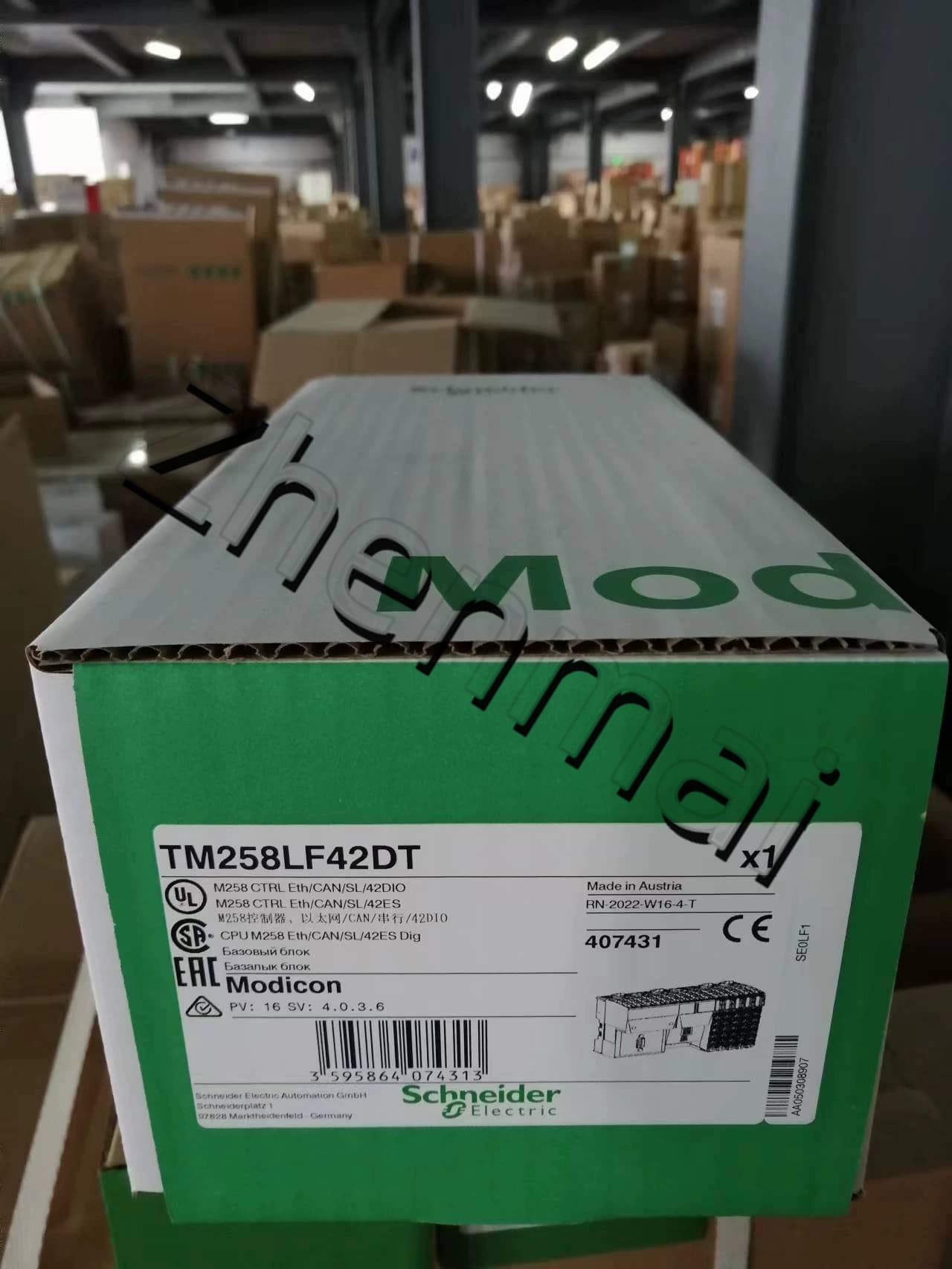 100% uhiuus, originaal ja originaal Schneider TM258LF42DT Sagedusmuundurid, kaitselülitid, kontaktorid, kaitseseadmed
