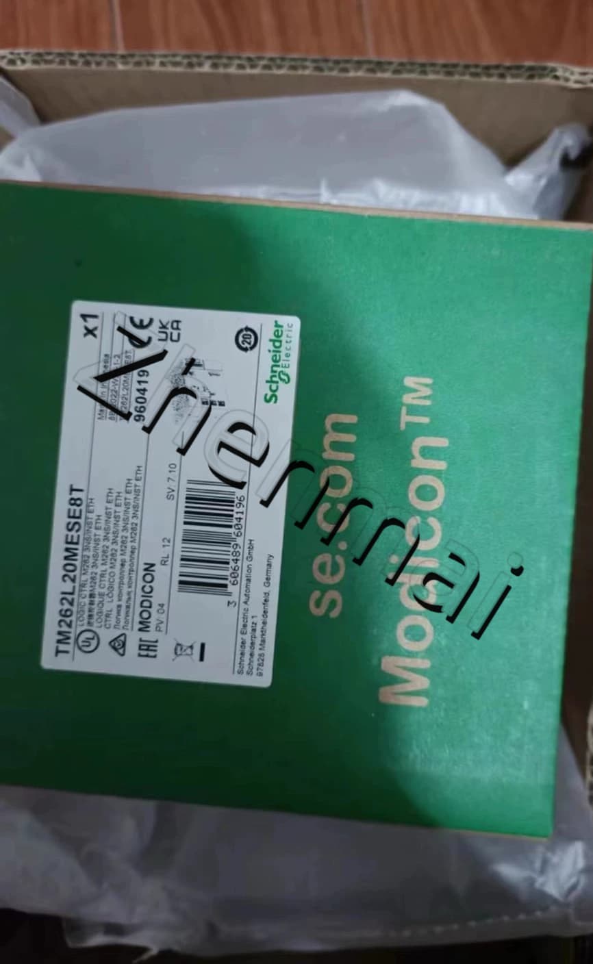 100% uhiuus, originaal ja originaal Schneider TM262L20MESE8T Sagedusmuundurid, kaitselülitid, kontaktorid, kaitseseadmed