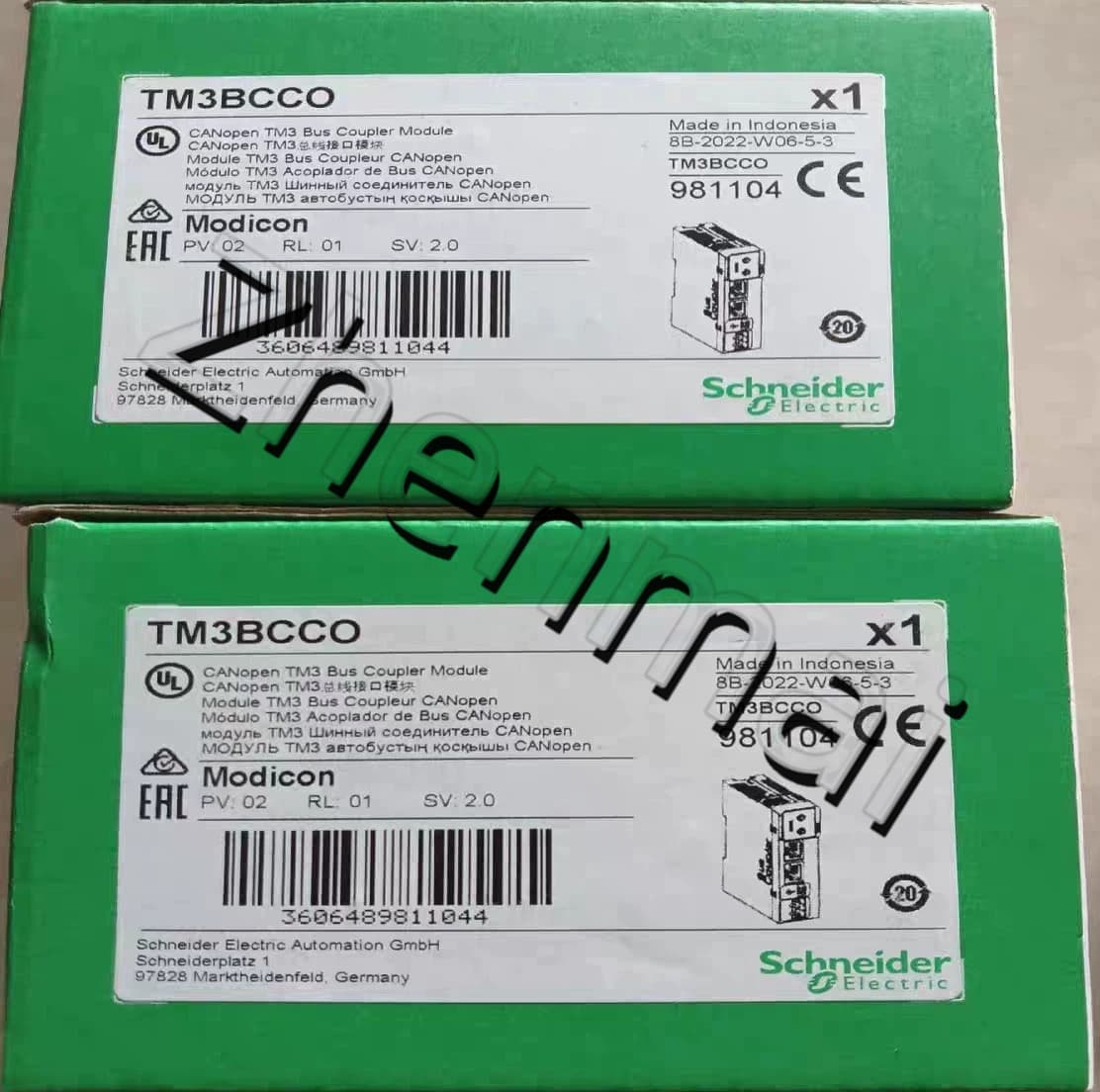 100% täiesti uus, originaal ja originaal Schneider TM3BCCO Sagedusmuundurid, kaitselülitid, kontaktorid, kaitseseadmed