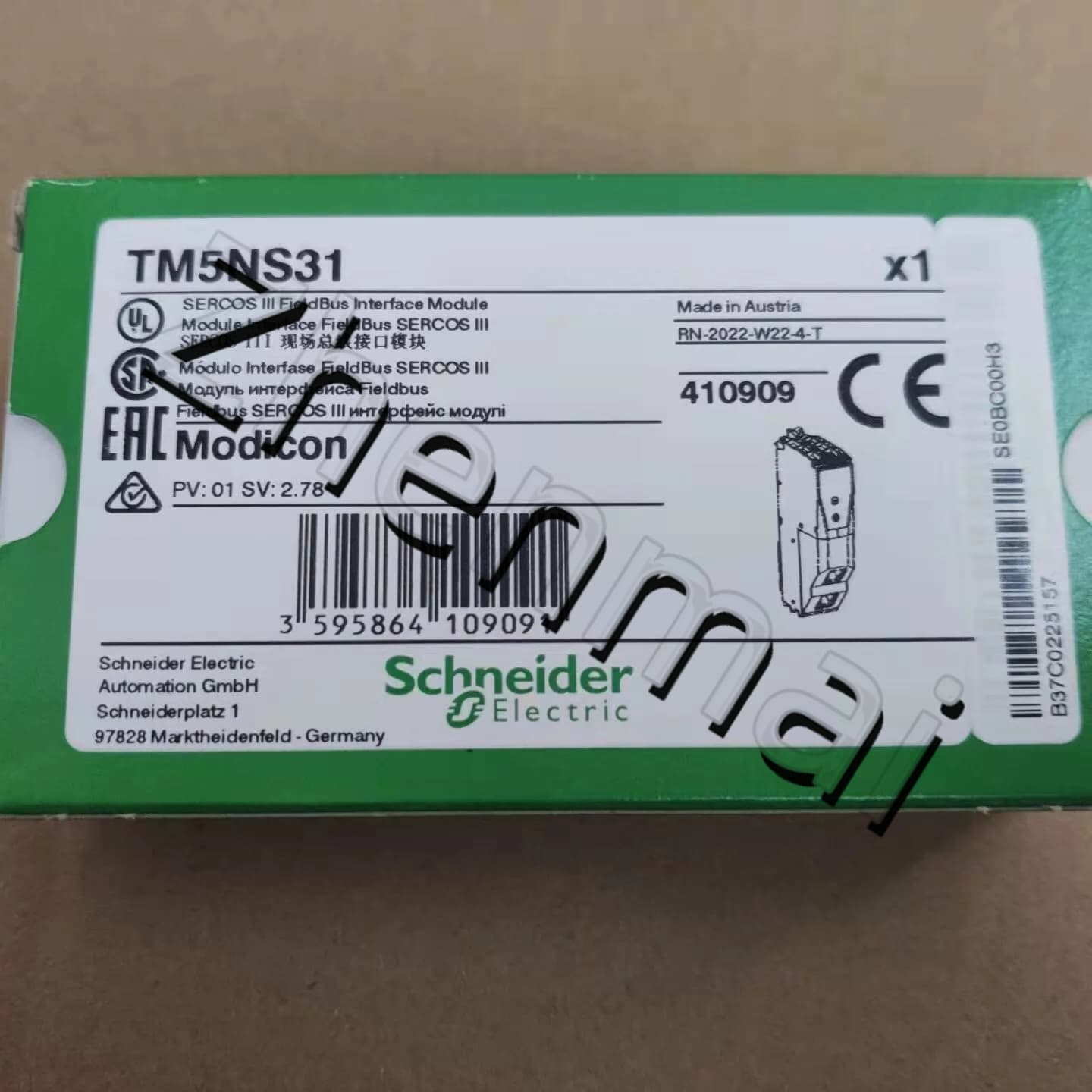 100% täiesti uus, originaal ja originaal Schneider TM5NS31 Sagedusmuundurid, kaitselülitid, kontaktorid, kaitseseadmed