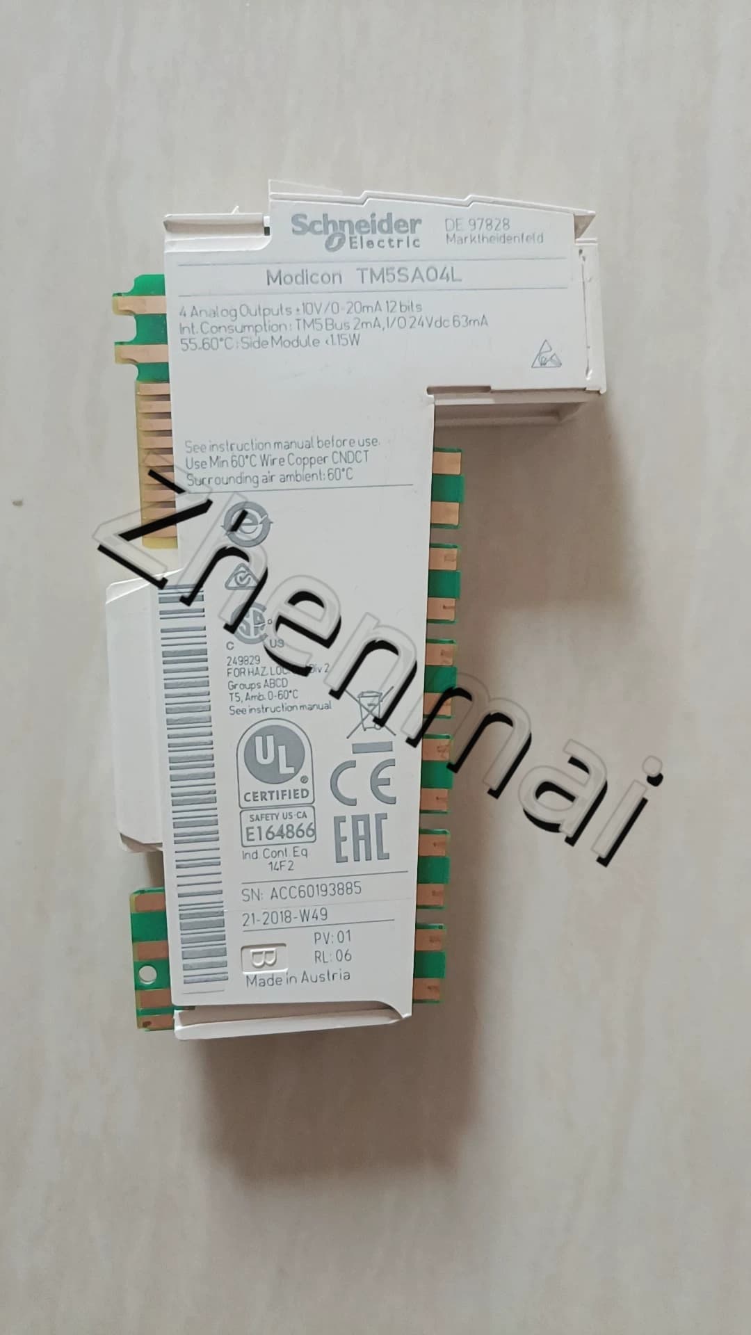100% täiesti uus, originaal ja originaal Schneider TM5SAO4L Sagedusmuundurid, kaitselülitid, kontaktorid, kaitseseadmed