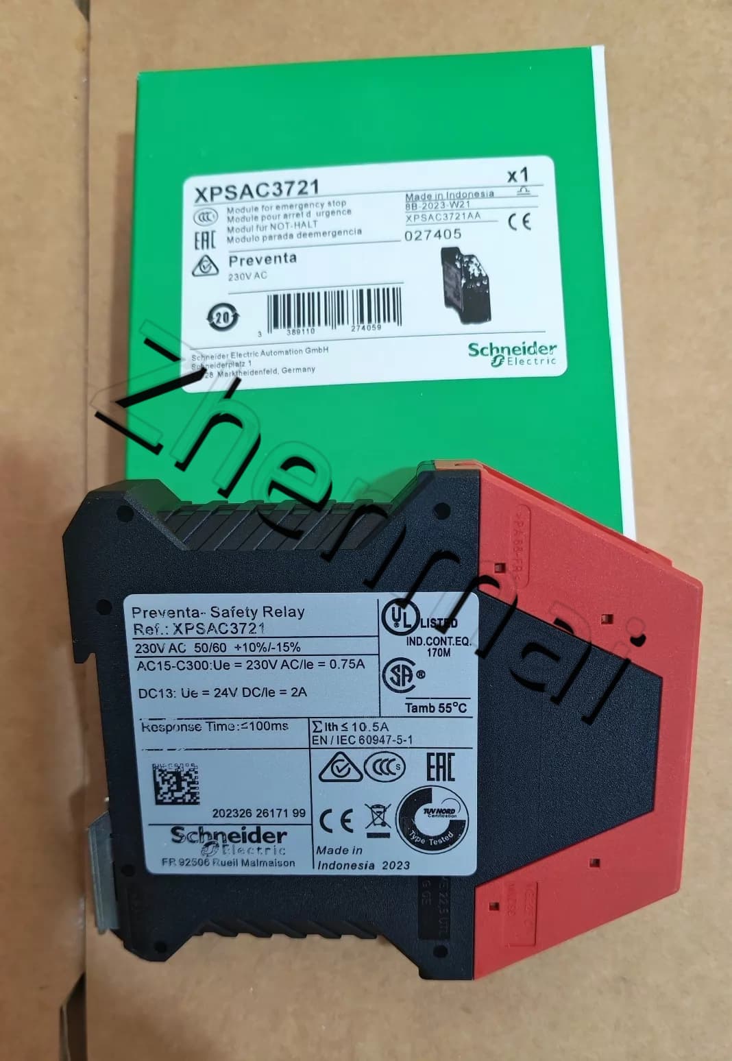 100% uhiuus, originaal ja originaal Schneider XPSAC3721 Sagedusmuundurid, kaitselülitid, kontaktorid, kaitseseadmed
