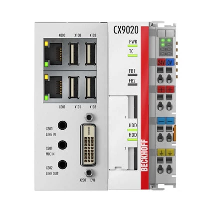 Beckhoff CX9020-0110 sisseehitatud arvuti DIN siinile kinnitatav 1 GHz Arm Cortex-A8 Etherneti juhtimissüsteem