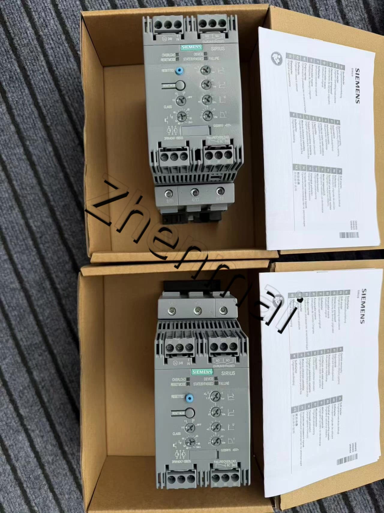 Täiesti uus, originaal, otse tehases Siemens 3RW4047-1BB05 Pehme starter SIRIUS SOFT STARTER