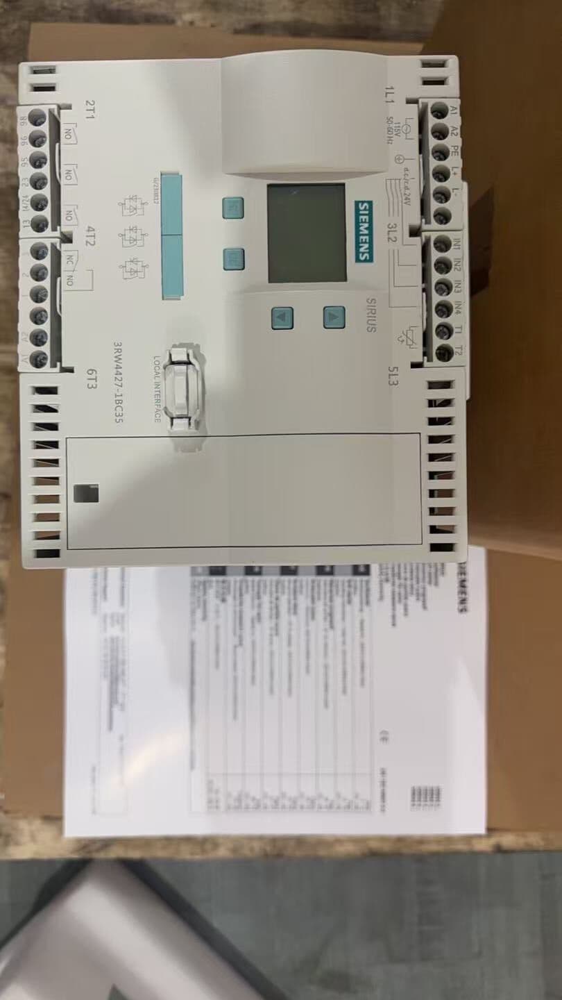 Täiesti uus, originaal, tehase otsene Siemens 3RW4427-1BC35 pehme starter SIRIUS SOFT STARTER