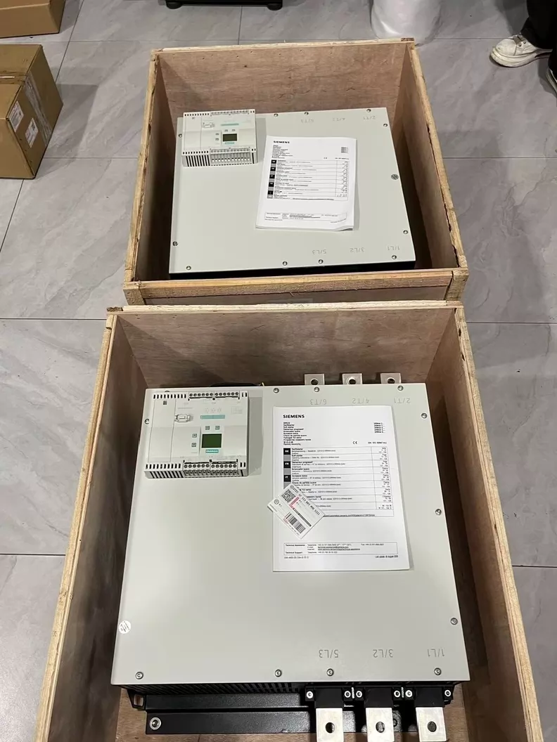 Täiesti uus, originaal, otse tehases Siemens 3RW4458-2BC46 Pehme starter SIRIUS SOFT STARTER