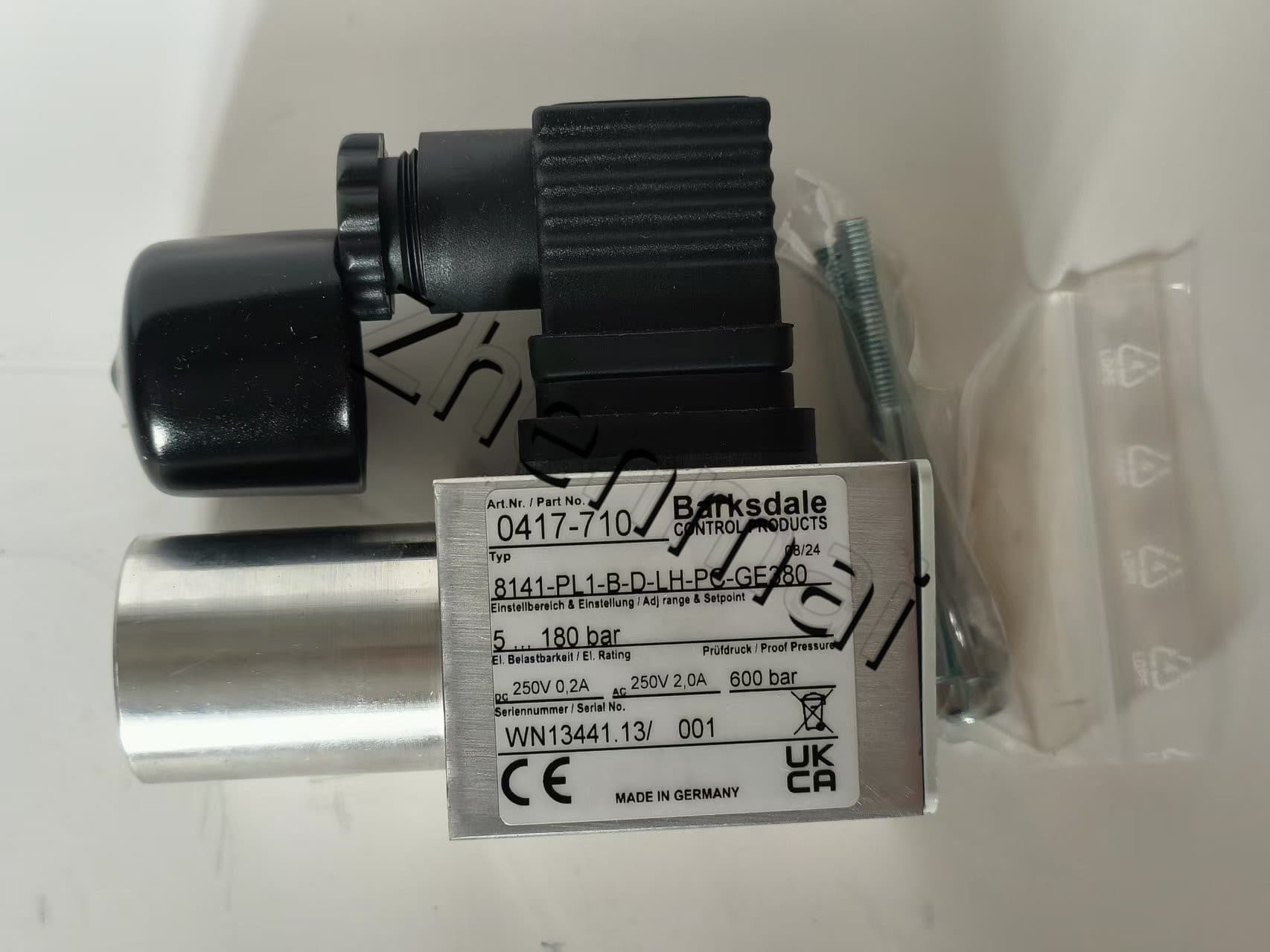 Täiesti uus originaal Barksdale 8141-PL1-B-D-LH-PC-GE380 0417-710Rõhuandur Tasemelüliti Voolulüliti Survelüliti Kiire kohaletoimetamine
