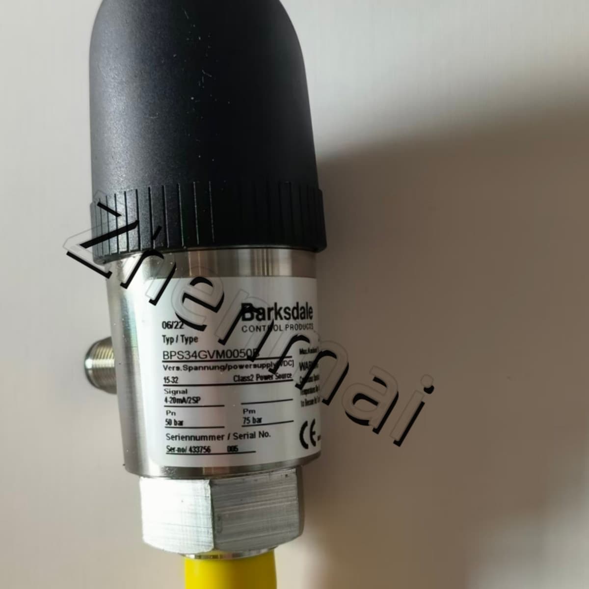 Täiesti uus originaal Barksdale BPS34GVM0050B rõhuandur Tasemelüliti Voolulüliti Survelüliti Kiire kohaletoimetamine
