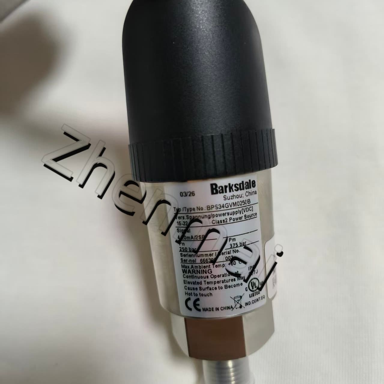 Täiesti uus originaal Barksdale BPS34GVM0250B rõhuandur Tasemelüliti Voolulüliti Survelüliti Kiire kohaletoimetamine