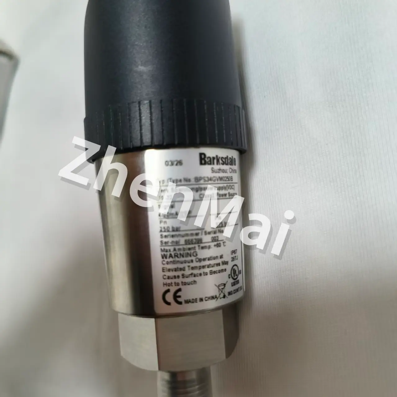 Täiesti uus originaal Barksdale BPS34GVM0400B rõhuandur Tasemelüliti Voolulüliti Survelüliti Kiire kohaletoimetamine