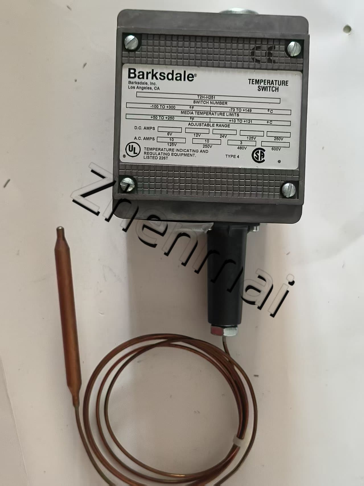 Täiesti uus originaal Barksdale T2H-H251 rõhuandur Tasemelüliti Voolulüliti Survelüliti Kiire kohaletoimetamine